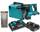 MAKITA Młotowiertarka SDS+ 2x18V DHR280PT2J + zestaw wierteł dłut 5 el.